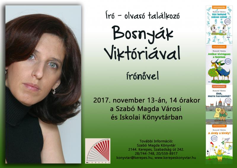 Galéria: Író-olvasó találkozó Bosnyák Viktóriával